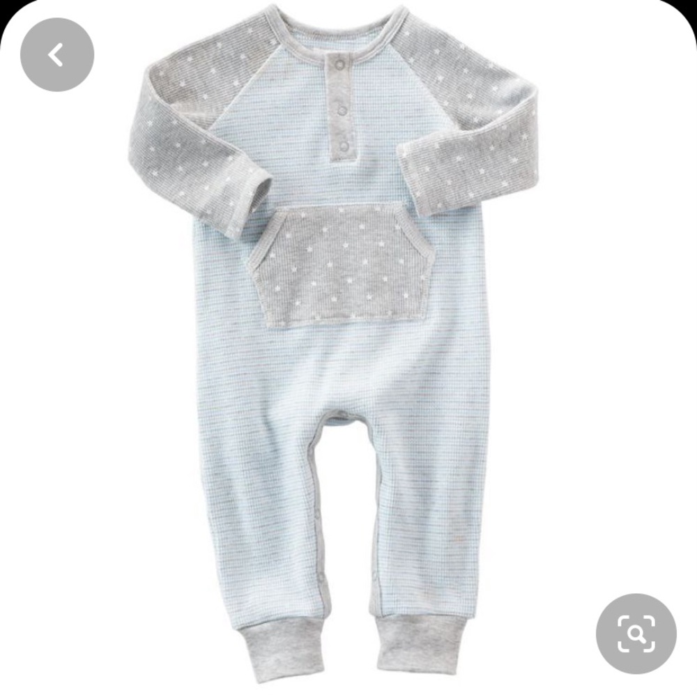 Mud Pie Stars and Stripes romper 6-9 mo